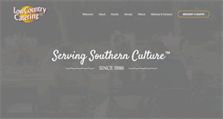 Desktop Screenshot of lowcountrycatering.net